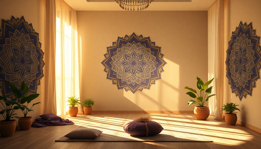 Elevate Your Space: Infusing Spiritual Serenity with Mandala Designs